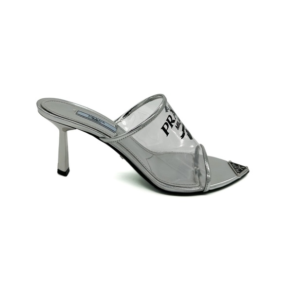 PRADA logo print mules - Picture 3 of 8